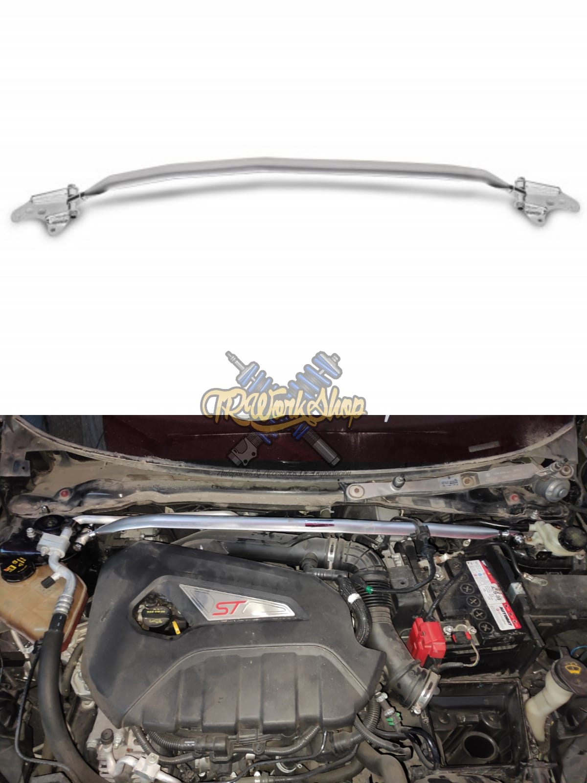 Barra Estabilizadora (Torsión) Delantera Ford Fiesta 2012-2019 | JOM