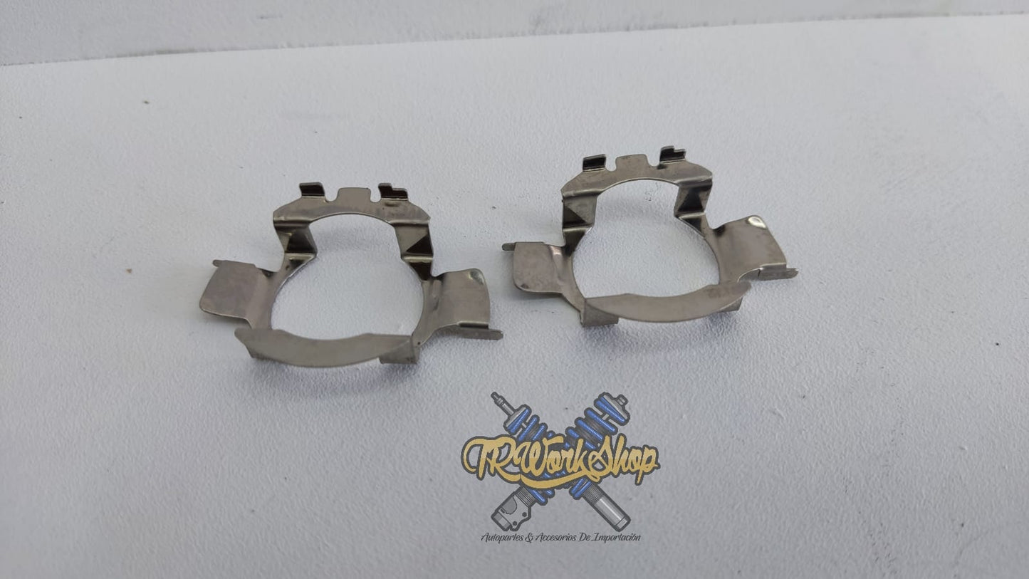 Adaptador Foco LED H7 VW Jetta Polo Vento Sujetador 10 Pcs | TRWS