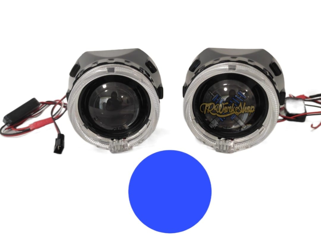 Proyectores Ojo de Ángel para Faro H4 y H7 Lupas Retrofit
