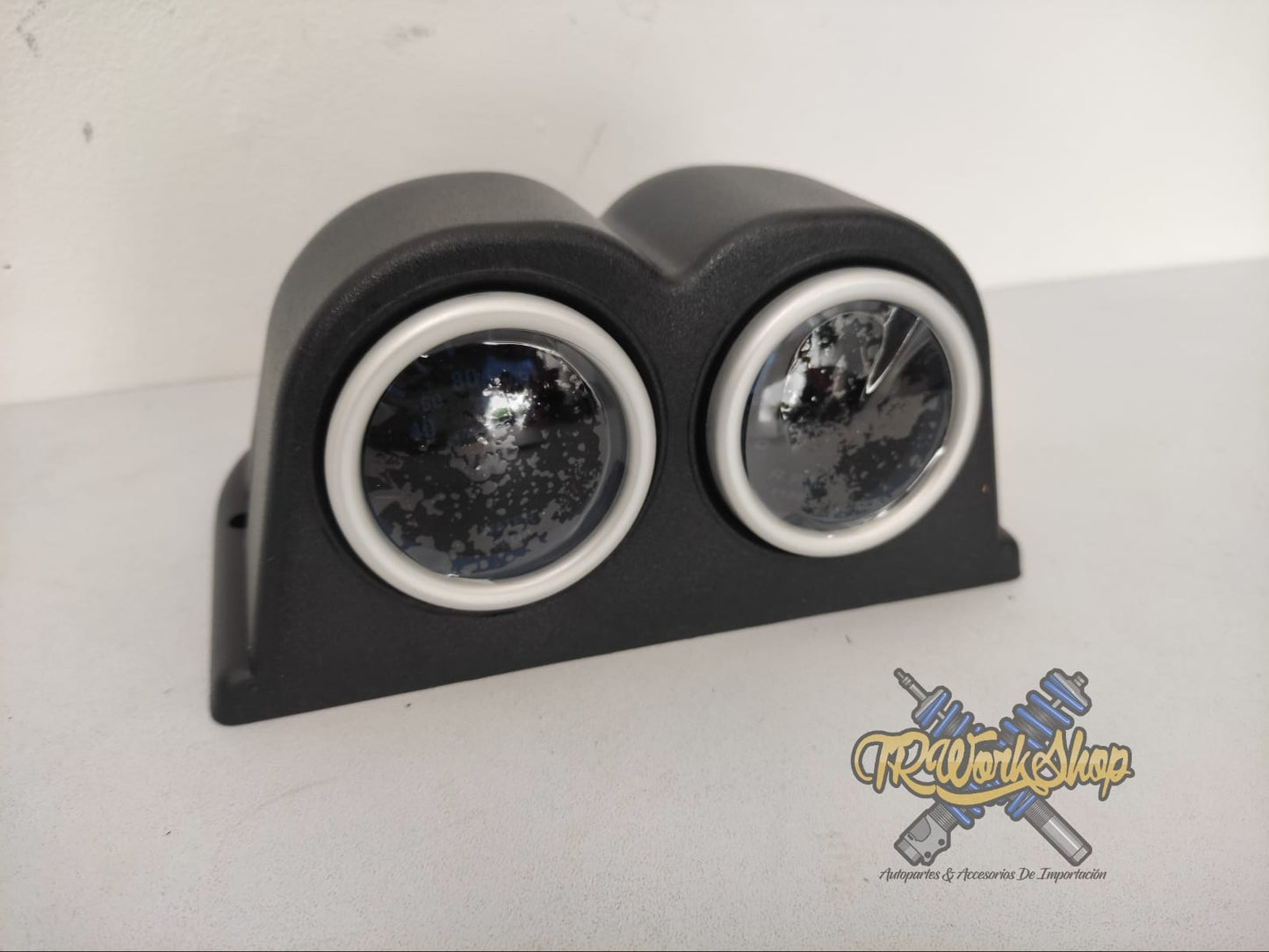 Base para 2 Medidores 52mm | Superficie Plana | Universal | JOM Alemania
