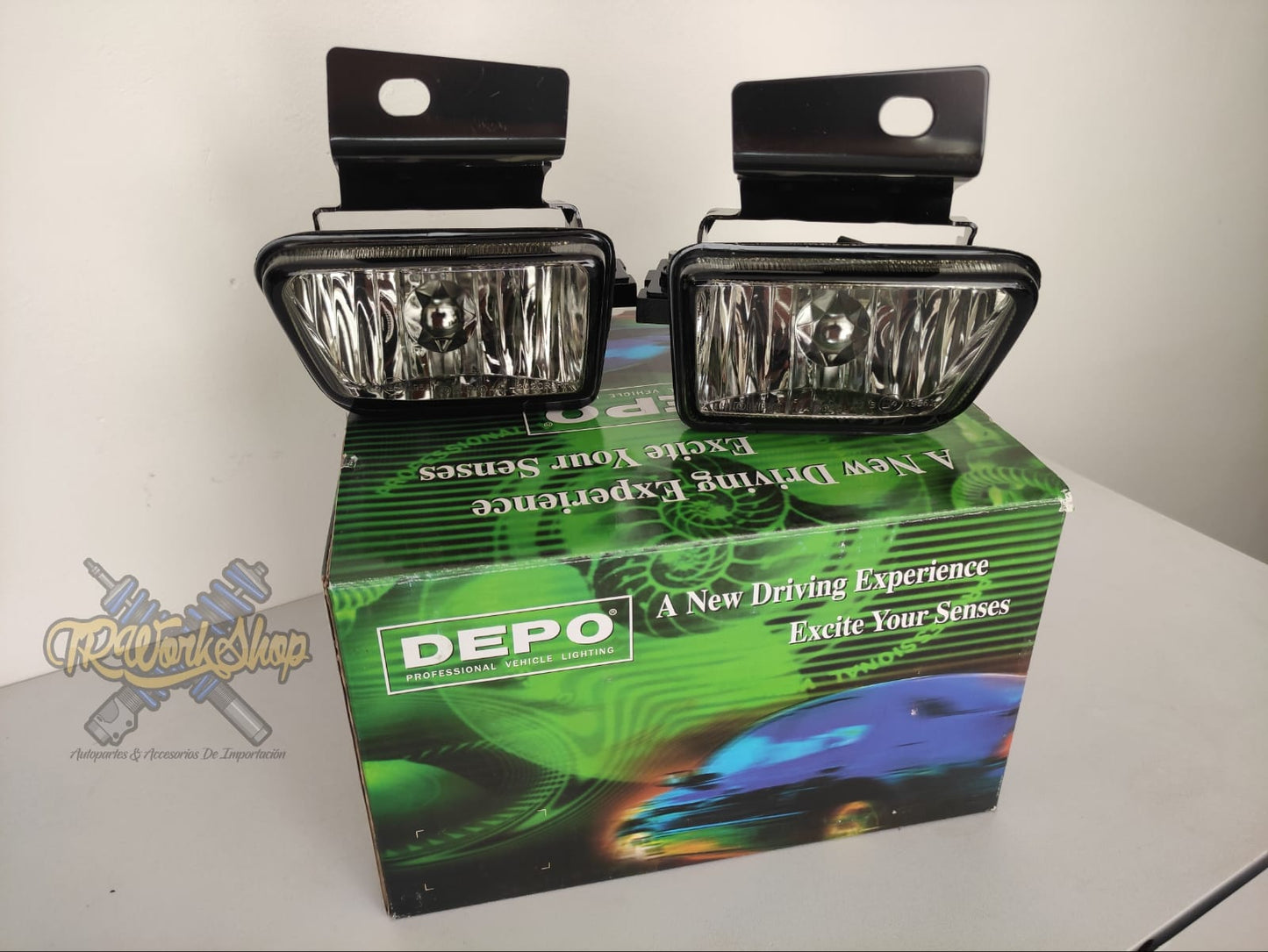 Faros de Niebla VW Golf y Jetta A2 Mk2 Fog Light Smoke – Depo